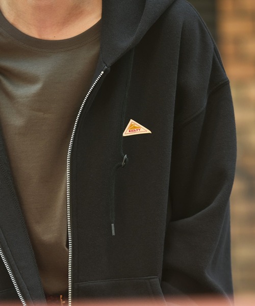 KELTY/ケルティ 別注 ダブルロゴ刺繍 ビッグシルエット スウェット