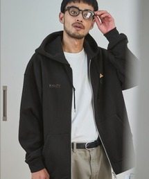 KELTY（ケルティ）の「KELTY/ケルティ 別注  ダブルロゴ刺繍 ビッグシルエット スウェットダブルジップパーカー（パーカー）」