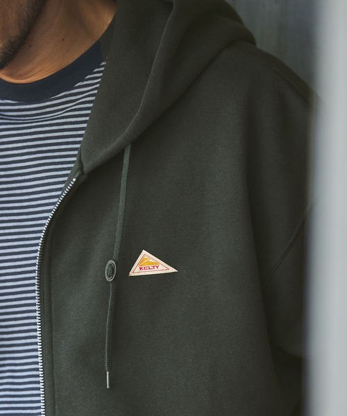 KELTY/ケルティ 別注 ダブルロゴ刺繍 ビッグシルエット スウェット