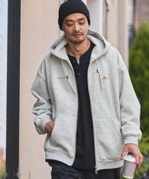 KELTY（ケルティ）の「KELTY/ケルティ 別注  ダブルロゴ刺繍 ビッグシルエット スウェットダブルジップパーカー（パーカー）」