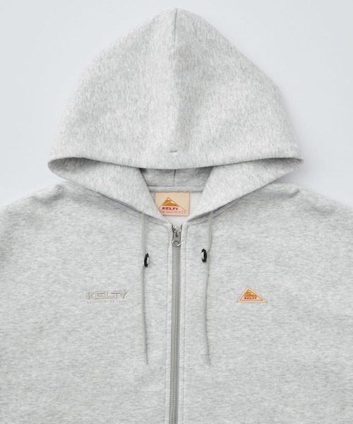 KELTY（ケルティ）の「KELTY/ケルティ 別注  ダブルロゴ刺繍 ビッグシルエット スウェットダブルジップパーカー（パーカー・レディース・スミクロ/ダークブラウン/ネイビー/グレイッシュベージュ/ブラック/グレー・M/L）」の10枚目の写真