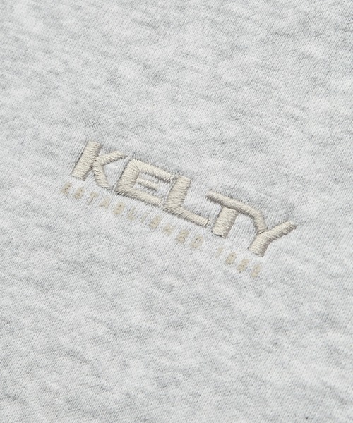 KELTY（ケルティ）の「KELTY/ケルティ 別注  ダブルロゴ刺繍 ビッグシルエット スウェットダブルジップパーカー（パーカー・レディース・スミクロ/ダークブラウン/ネイビー/グレイッシュベージュ/ブラック/グレー・M/L）」の12枚目の写真