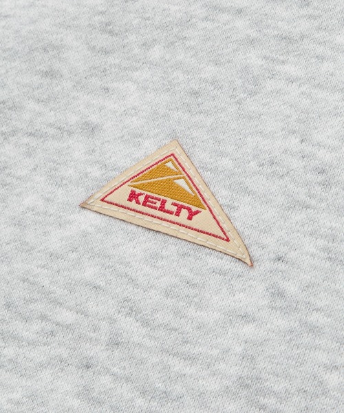KELTY（ケルティ）の「KELTY/ケルティ 別注  ダブルロゴ刺繍 ビッグシルエット スウェットダブルジップパーカー（パーカー・レディース・スミクロ/ダークブラウン/ネイビー/グレイッシュベージュ/ブラック/グレー・M/L）」の13枚目の写真