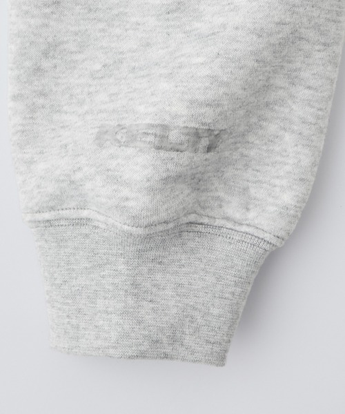 KELTY（ケルティ）の「KELTY/ケルティ 別注  ダブルロゴ刺繍 ビッグシルエット スウェットダブルジップパーカー（パーカー・レディース・スミクロ/ダークブラウン/ネイビー/グレイッシュベージュ/ブラック/グレー・M/L）」の15枚目の写真