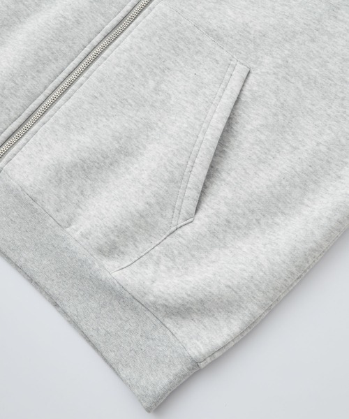 KELTY（ケルティ）の「KELTY/ケルティ 別注  ダブルロゴ刺繍 ビッグシルエット スウェットダブルジップパーカー（パーカー・レディース・スミクロ/ダークブラウン/ネイビー/グレイッシュベージュ/ブラック/グレー・M/L）」の16枚目の写真