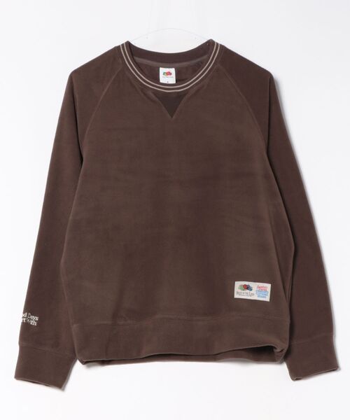 FRUIT OF THE LOOM(フルーツオブザルーム)の「【FRUIT OF THE LOOM】COZY SOFT FLEECE PULLOVER/フリーススウェット(スウェット・メンズ・ブラック/アイボリー/ブラウン・XL/L/M/S)」の14枚目の写真