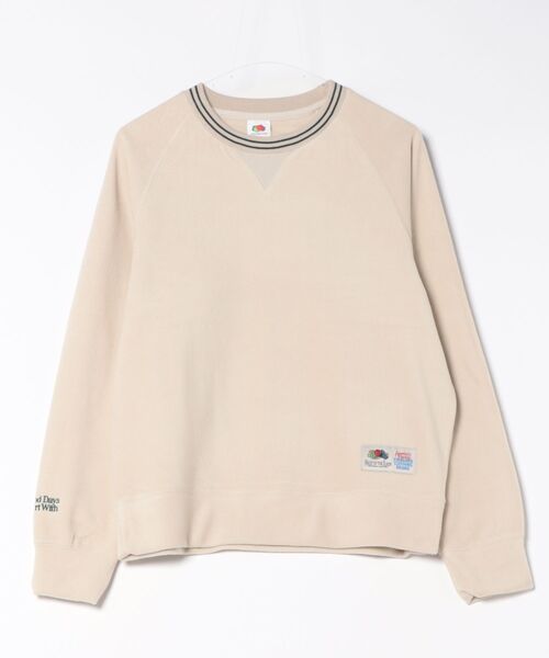 FRUIT OF THE LOOM(フルーツオブザルーム)の「【FRUIT OF THE LOOM】COZY SOFT FLEECE PULLOVER/フリーススウェット(スウェット・メンズ・ブラック/アイボリー/ブラウン・XL/L/M/S)」の15枚目の写真
