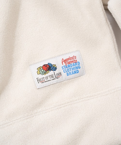 FRUIT OF THE LOOM(フルーツオブザルーム)の「【FRUIT OF THE LOOM】COZY SOFT FLEECE PULLOVER/フリーススウェット(スウェット・メンズ・ブラック/アイボリー/ブラウン・XL/L/M/S)」の11枚目の写真
