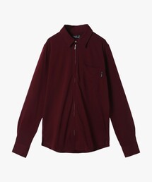 agnes b. | メンズ コットン 長袖 ジップシャツ "Metro"(シャツ/ブラウス)