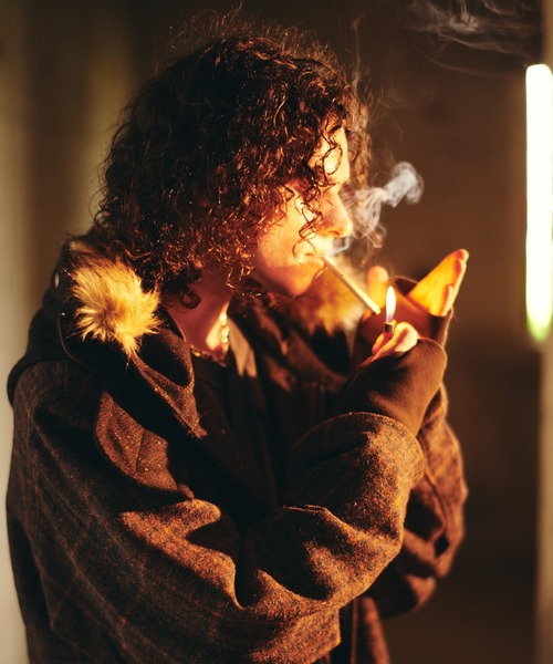 glamb（グラム）の「High Neck Short Mods Coat / ハイネックショートモッズコート（モッズコート・メンズ・グレー/ブルー/ブラウン・S/M/L）」の18枚目の写真