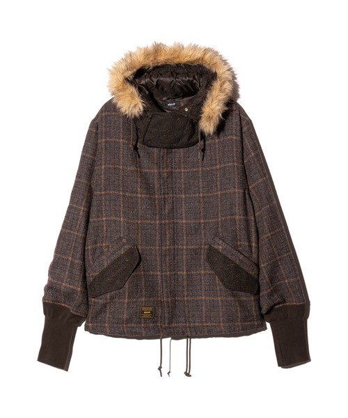 High Neck Short Mods Coat / ハイネックショートモッズコート