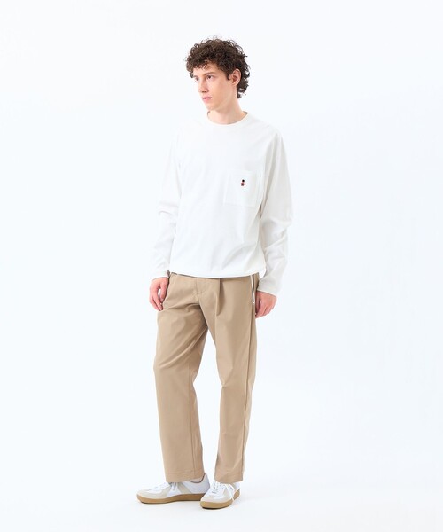 MACKINTOSH PHILOSOPHY（ﾏｯｷﾝﾄｯｼｭ ﾌｨﾛｿﾌｨｰ）の「バッキンガムベア コンパクトスムース スピンドルTシャツ（Tシャツ/カットソー・メンズ・ブルー系その他3/グレー系その他2/ホワイト/ダークネイビー・38/40）」の6枚目の写真