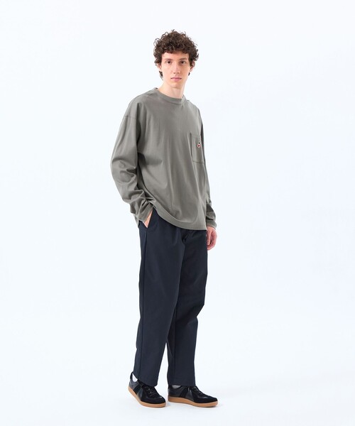 MACKINTOSH PHILOSOPHY（ﾏｯｷﾝﾄｯｼｭ ﾌｨﾛｿﾌｨｰ）の「バッキンガムベア コンパクトスムース スピンドルTシャツ（Tシャツ/カットソー・メンズ・ブルー系その他3/グレー系その他2/ホワイト/ダークネイビー・38/40）」の7枚目の写真