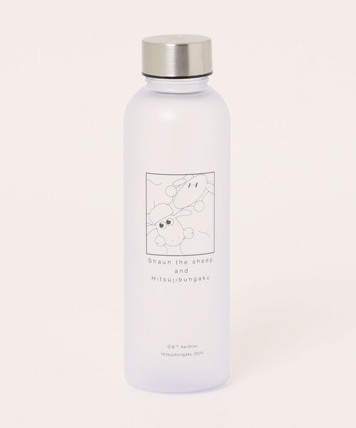 ACCOMMODE(アコモデ)の「【ひつじのショーン】羊文学フロストクリアボトル(水筒・レディース・ピンク/ホワイト/ブルー・FREE)」の2枚目の写真