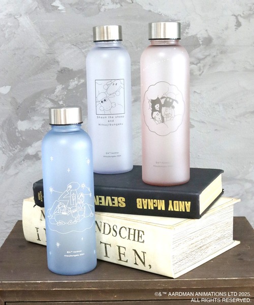 ACCOMMODE(アコモデ)の「【ひつじのショーン】羊文学フロストクリアボトル(水筒・レディース・ピンク/ホワイト/ブルー・FREE)」の5枚目の写真