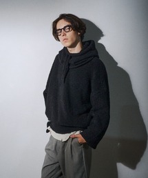 THE BOLDMAN(ザ ボールドマン)のBoucle Hood / ブークレバラクラバ(ニットキャップ/ビーニー)