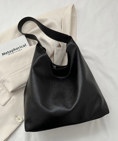 PUレザーワンショルダートートバッグ（トートバッグ）｜Ressaca