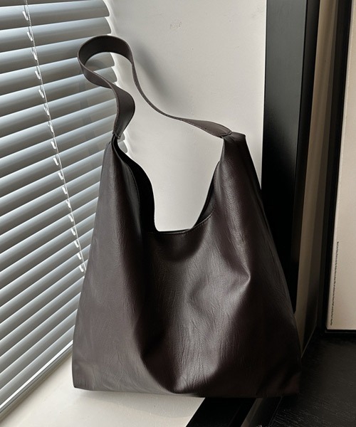 Ressaca(レサーカ)の「PUレザーワンショルダートートバッグ(トートバッグ・レディース・ブラック/ブラウン/ダークブラウン・FREE)」の9枚目の写真