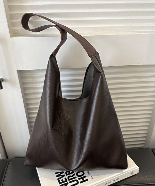 Ressaca(レサーカ)の「PUレザーワンショルダートートバッグ(トートバッグ・レディース・ブラック/ブラウン/ダークブラウン・FREE)」の10枚目の写真