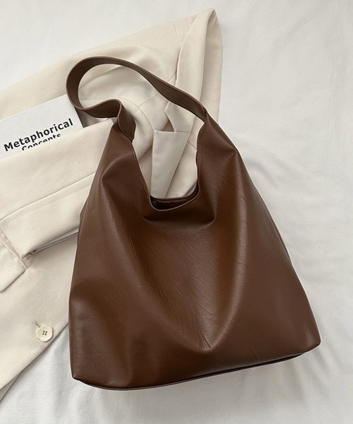 Ressaca(レサーカ)の「PUレザーワンショルダートートバッグ(トートバッグ・レディース・ブラック/ブラウン/ダークブラウン・FREE)」の11枚目の写真