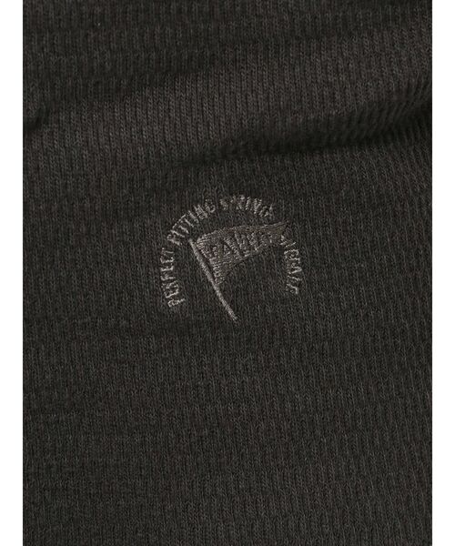 Ungrid(アングリッド)の「FAITH MILLS別注ヘンリーネックショートロングスリーブTee(Tシャツ/カットソー・レディース・チャコールグレー/ライトグレー/ピンク/イエロー・FREE)」の15枚目の写真