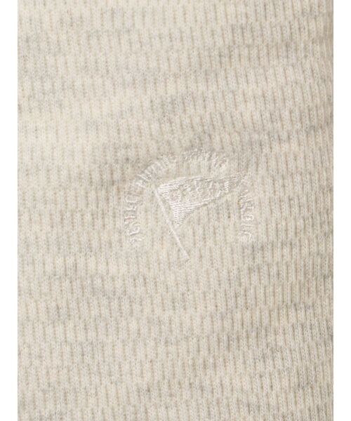 Ungrid(アングリッド)の「FAITH MILLS別注ヘンリーネックショートロングスリーブTee(Tシャツ/カットソー・レディース・チャコールグレー/ライトグレー/ピンク/イエロー・FREE)」の18枚目の写真