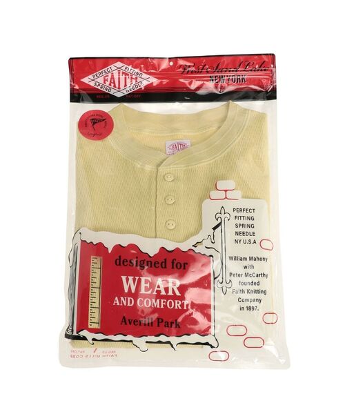 Ungrid(アングリッド)の「FAITH MILLS別注ヘンリーネックショートロングスリーブTee(Tシャツ/カットソー・レディース・チャコールグレー/ライトグレー/ピンク/イエロー・FREE)」の21枚目の写真