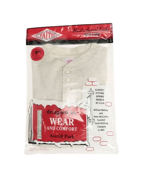 Ungrid(アングリッド)の「FAITH MILLS別注ヘンリーネックショートロングスリーブTee(Tシャツ/カットソー・レディース・チャコールグレー/ライトグレー/ピンク/イエロー・FREE)」の22枚目の写真
