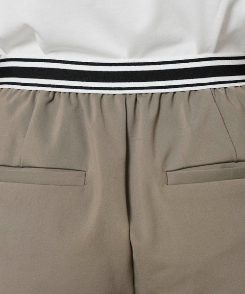 BARNYARDSTORM（バンヤードストーム）の「BARNYARDSTORM / ハイテンションウエストラインパンツ/ ハンドウォッシャブル【WEB限定サイズ】（その他パンツ・レディース・モカ/ブラック・L/M/S）」の4枚目の写真