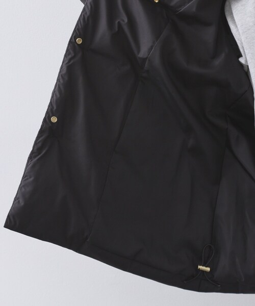 撥水フードミドルダウンコート【防風/抗菌防臭/洗濯機OK】《S～LL