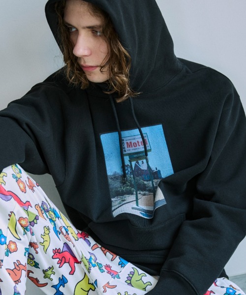 OPULENCE（オーピュレンス）の「PSYCHO collectionフーディー（パーカー・メンズ・グリーン/ブラック・MEDIUM/LARGE/SMALL）」の2枚目の写真