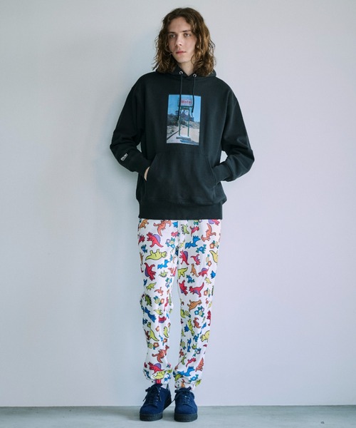 OPULENCE（オーピュレンス）の「PSYCHO collectionフーディー（パーカー・メンズ・グリーン/ブラック・MEDIUM/LARGE/SMALL）」の8枚目の写真