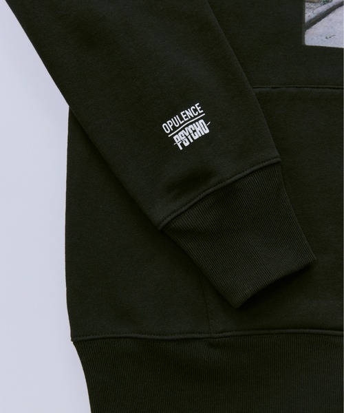 OPULENCE（オーピュレンス）の「PSYCHO collectionフーディー（パーカー・メンズ・グリーン/ブラック・MEDIUM/LARGE/SMALL）」の16枚目の写真