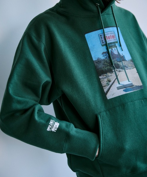 OPULENCE（オーピュレンス）の「PSYCHO collectionフーディー（パーカー・メンズ・グリーン/ブラック・MEDIUM/LARGE/SMALL）」の18枚目の写真