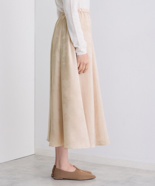 INDIVI（インディヴィ）の「【UVケア／セットアップ可能】スエード調サテンスカート（スカート・レディース・ベージュ系9/チャコールグレー/グレー系4・40/38/36/05/13/19/15 ）」の18枚目の写真