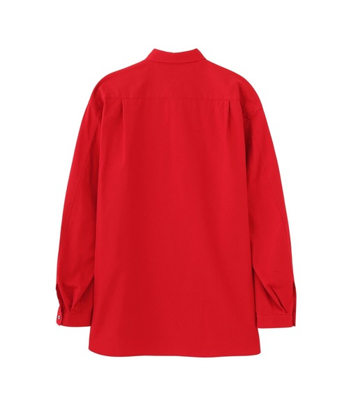 WHITE MOUNTAINEERING(ホワイトマウンテニアリング)の「WHITE MOUNTAINEERING MID GUSSET SLEEVE BD SHIRT WM2571110(シャツ/ブラウス・メンズ・レッド/ホワイト・L)」の10枚目の写真