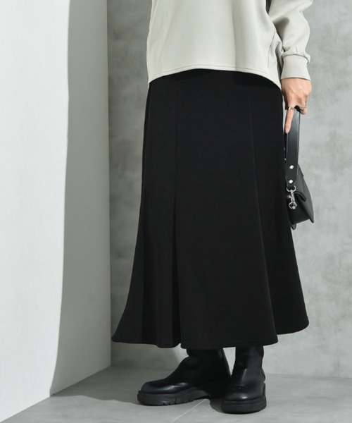 INTERPLANET(インタープラネット)の「モールコールスカート(スカート・レディース・アイボリー/ブラック/イエロー・FREE)」の2枚目の写真