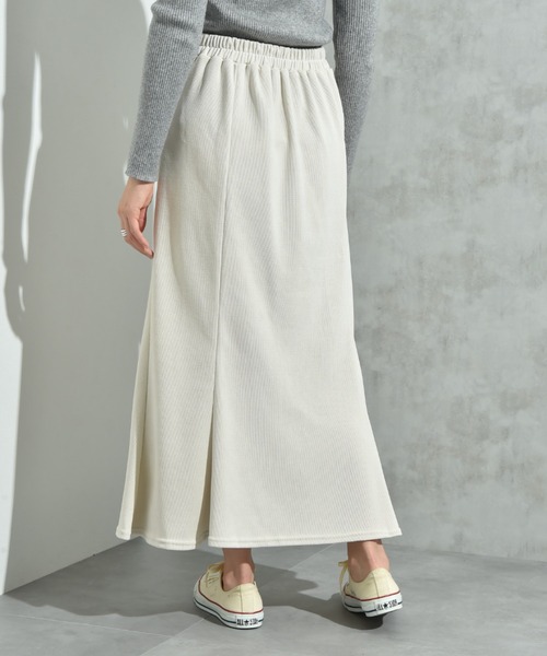 INTERPLANET(インタープラネット)の「モールコールスカート(スカート・レディース・アイボリー/ブラック/イエロー・FREE)」の12枚目の写真