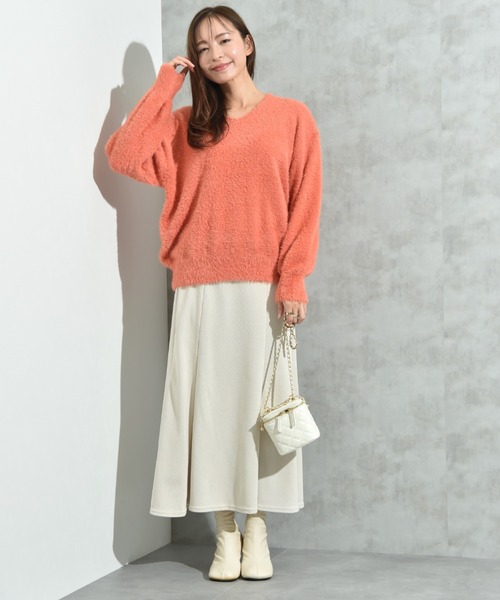 INTERPLANET(インタープラネット)の「モールコールスカート(スカート・レディース・アイボリー/ブラック/イエロー・FREE)」の14枚目の写真