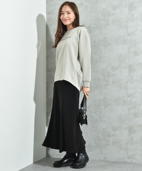 INTERPLANET(インタープラネット)の「モールコールスカート(スカート・レディース・アイボリー/ブラック/イエロー・FREE)」の21枚目の写真