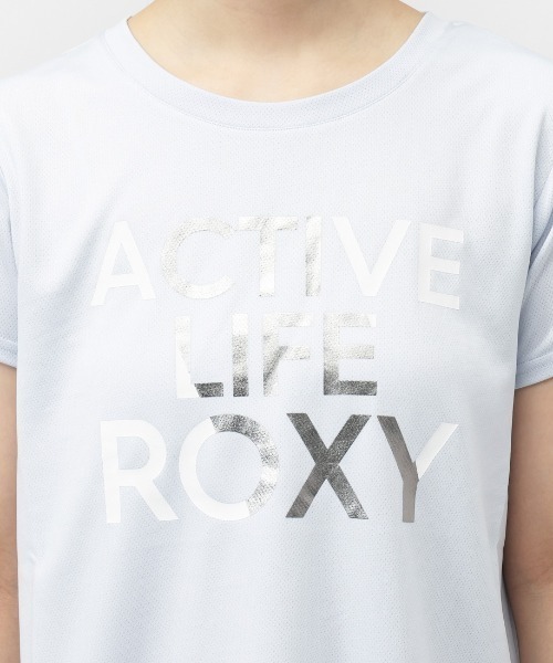 ROXY（ロキシー）の「ロキシー ROXY ACTIVE LIFE TEE（Tシャツ/カットソー・レディース・グレー/ブラック/サックスブルー・M/L）」の5枚目の写真