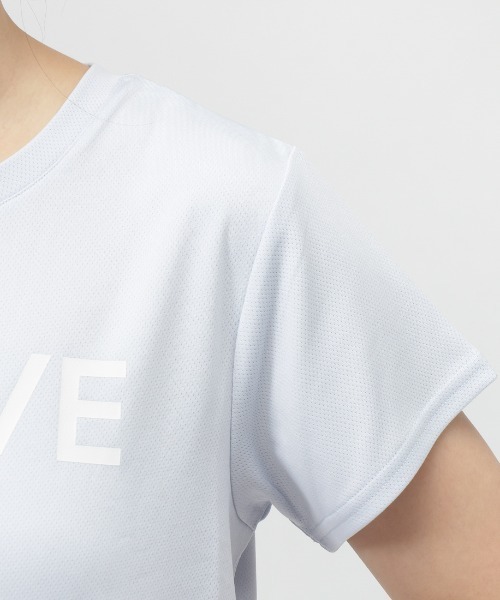 ROXY（ロキシー）の「ロキシー ROXY ACTIVE LIFE TEE（Tシャツ/カットソー・レディース・グレー/ブラック/サックスブルー・M/L）」の6枚目の写真
