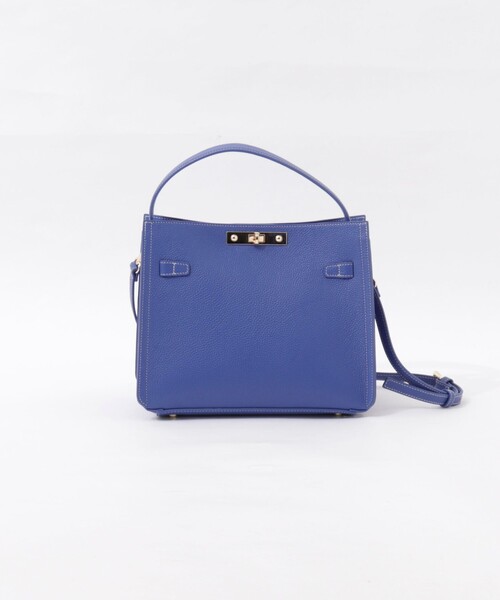 NOLLEY’S(ノーリーズ)の「HINERI Mバッグ(ショルダーバッグ・レディース・ブラック/ロイヤルブルー/ベージュ・FREE)」の4枚目の写真