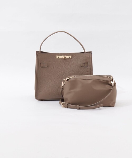 NOLLEY’S(ノーリーズ)の「HINERI Mバッグ(ショルダーバッグ・レディース・ブラック/ロイヤルブルー/ベージュ・FREE)」の5枚目の写真