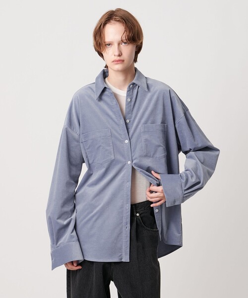 AEWEN MATOPH＞コーデュロイシャツ ‐ ウォッシャブル ‐（シャツ