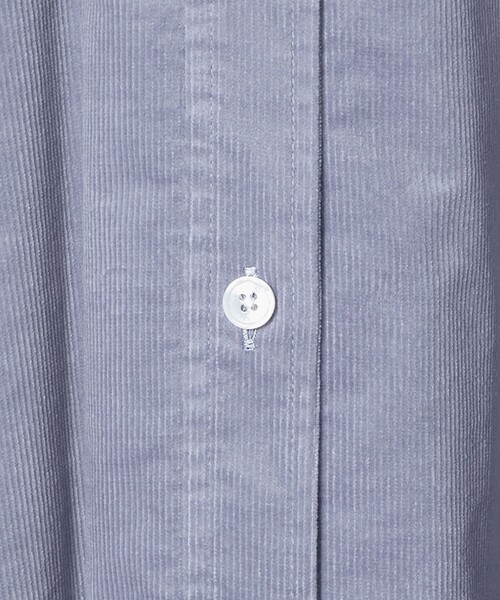 AEWEN MATOPH（イウエン マトフ）の「＜AEWEN MATOPH＞コーデュロイシャツ ‐ ウォッシャブル ‐（シャツ/ブラウス・レディース・ベージュ/ライトブルー・FREE）」の9枚目の写真