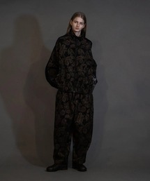 【my beautiful landlet】 JACQUARD WIDE EASY PANTS