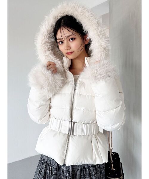 RESEXXY（リゼクシー）の「ショートダウンジャケット（ダウン