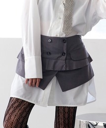 Three Four Time（スリーフォータイム）の「ジャケットフリルビスチェ（ベスト）」