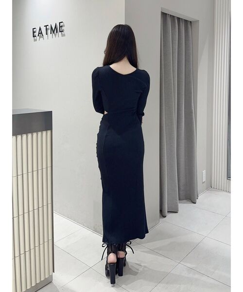 デコルテリブギャザーワンピース（ワンピース）｜EATME（イートミー